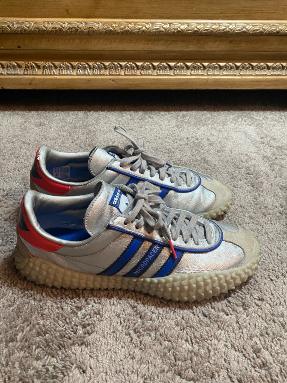 Adidas Originals Country x Kamanda Silver/Blue Sneakers trainers